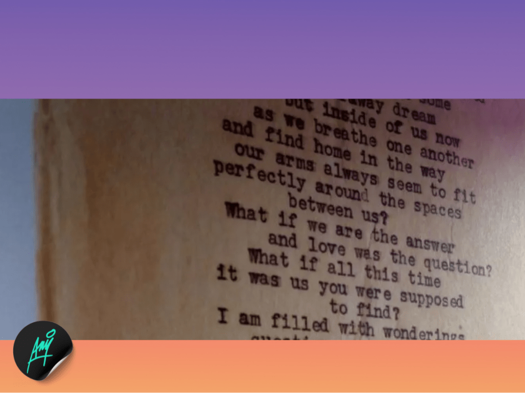 What If We Are The Answer and Love Was The&nbsp;Question?